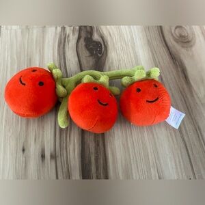 Jellycat VIVACIOUS TOMATO RETIRED Rare Plush Red Tomatoes
